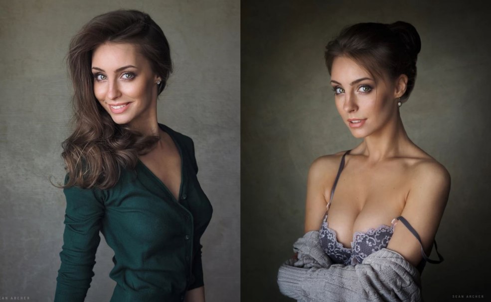 Anastasia peredistova modèle Sean Archer