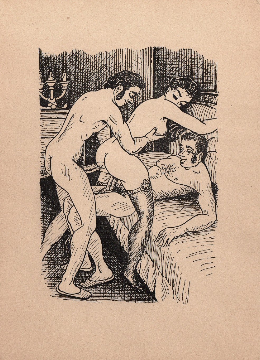 Bandes dessinées rétro érotiques