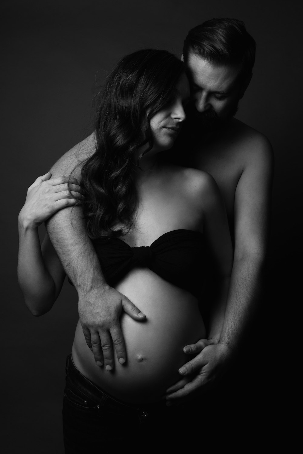 Sexe en caméra cachee avec unme fémle enceinte image photo
