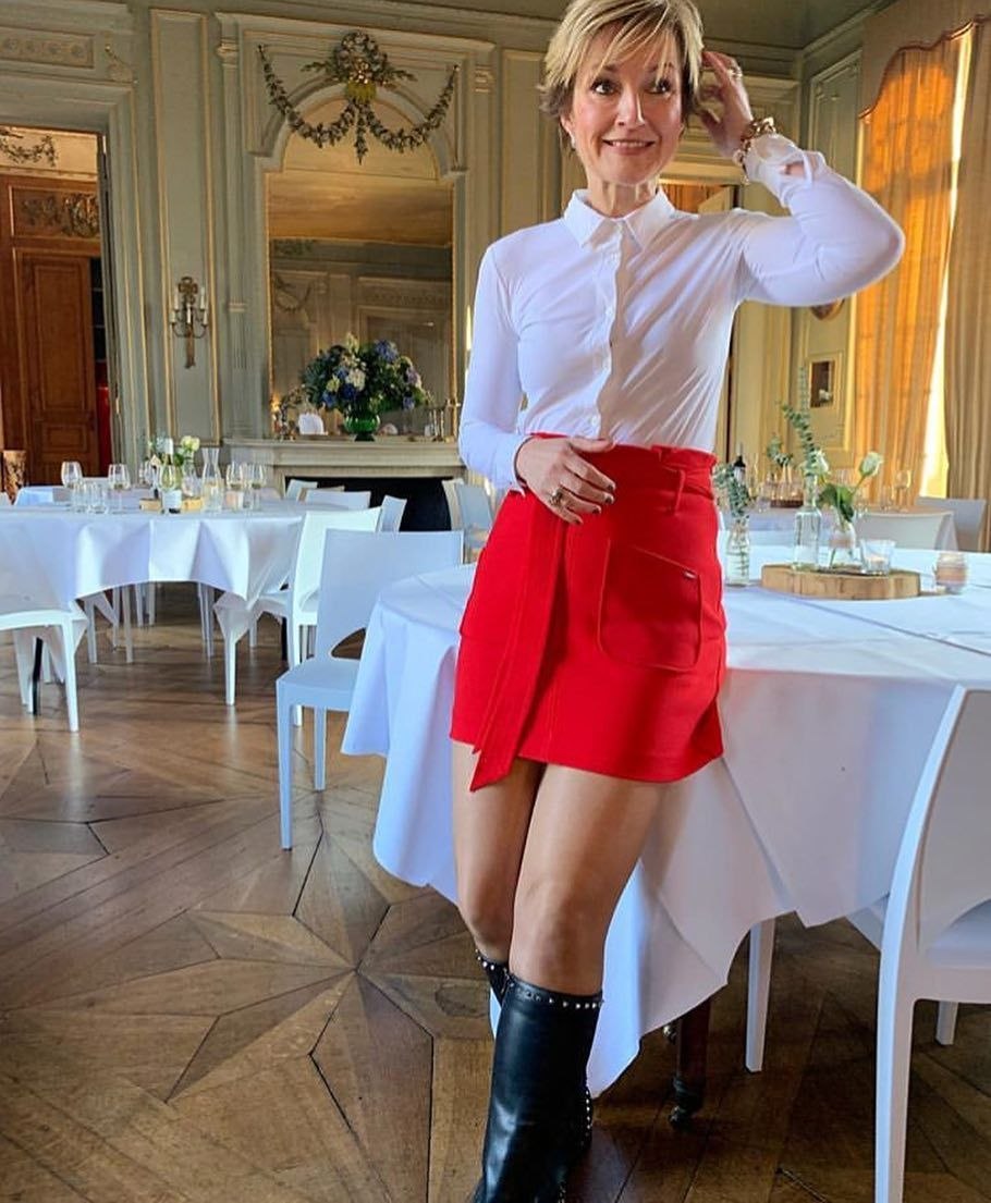 Eva Lovia Red Swimsuit