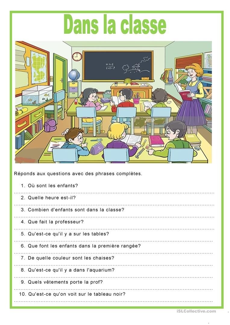 Exercices de la profession français