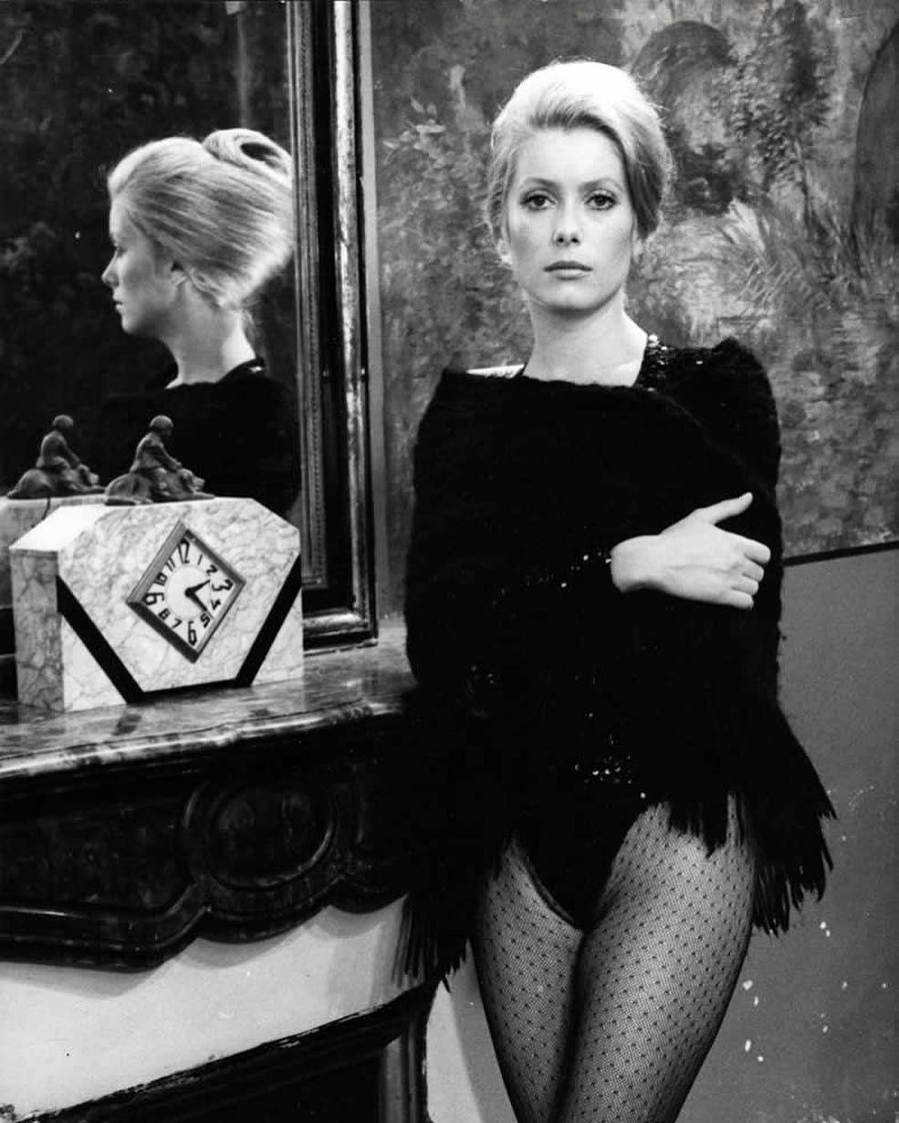 Catherine Deneuv dans une figure de jeunesse