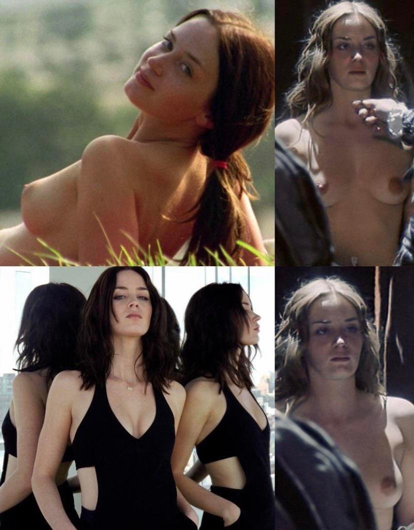 Actrice Emily Blunt nue