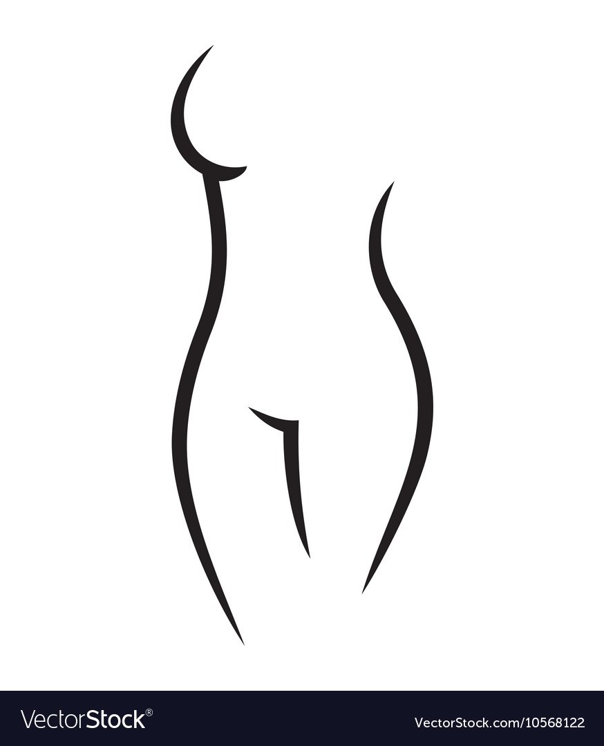 La silhouette du motif de filles