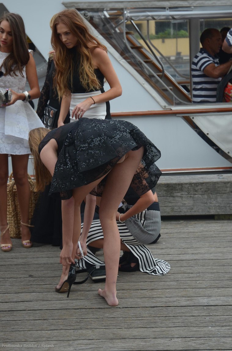 Jessica albe et jupe vent