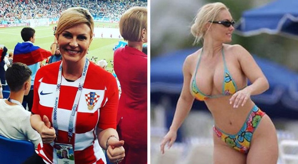 Kolinda Grabar-Kitarovich seins nus
