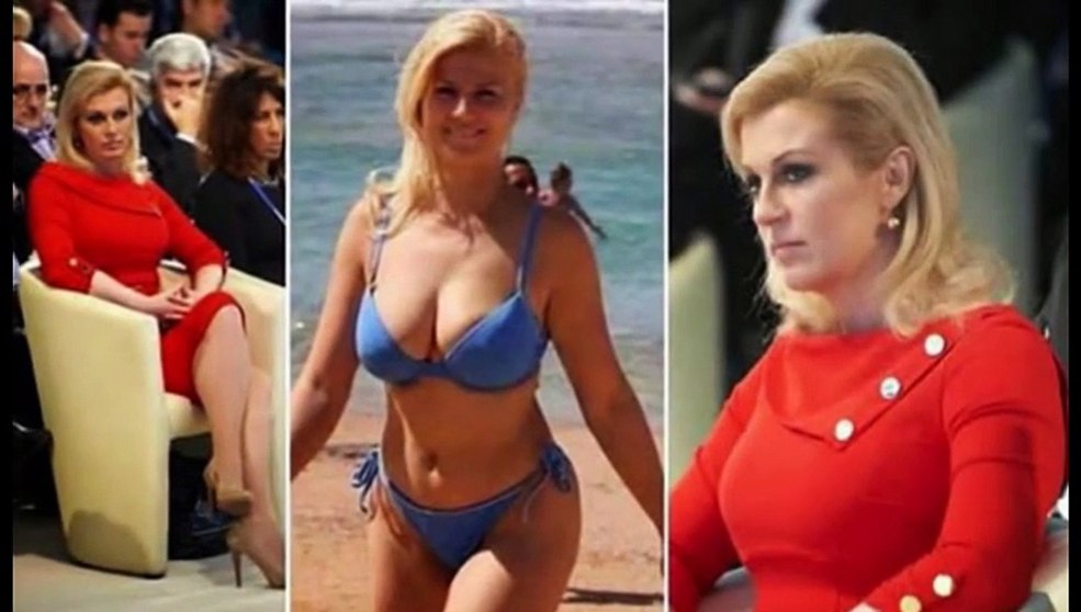 Kolinda Grabar-Kitarovich Bikini