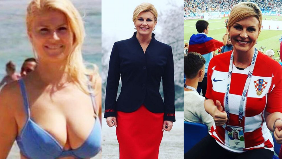 Le président en bikini