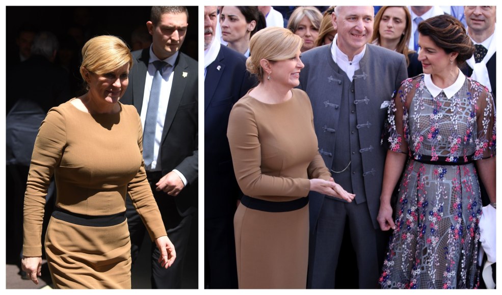 La présidente en Croatie Colinda Grabar