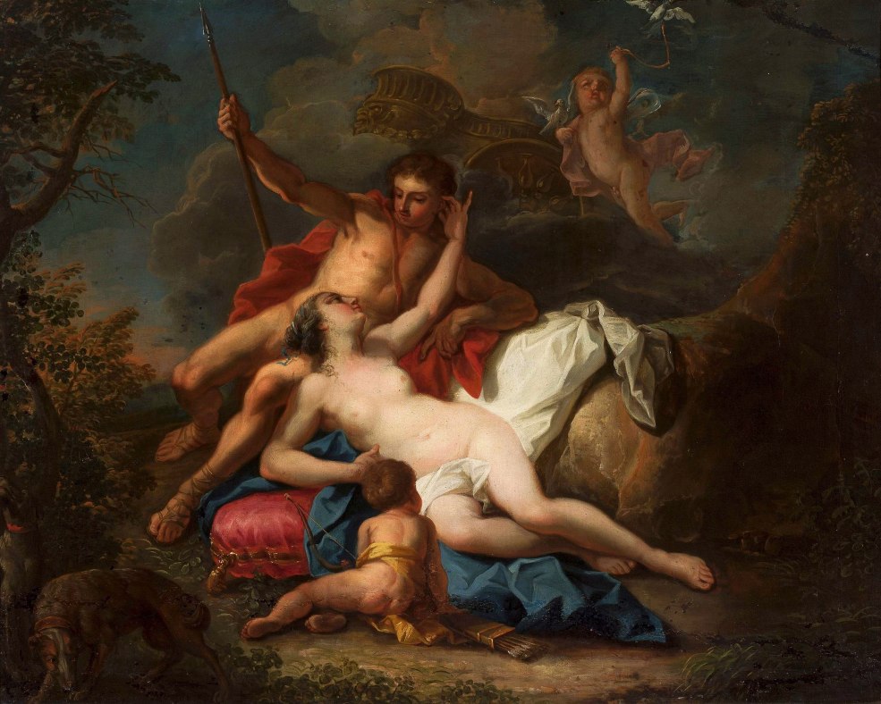 Titien Vénus et Adonis 1554