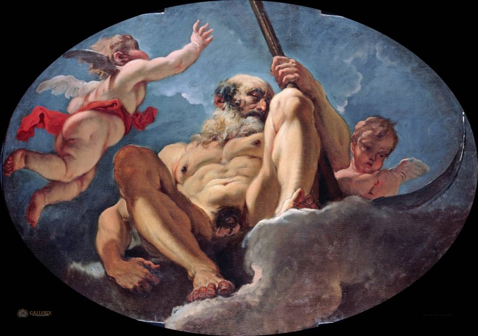 Saturne et Neptune sur l'Olympus Bryullov photo