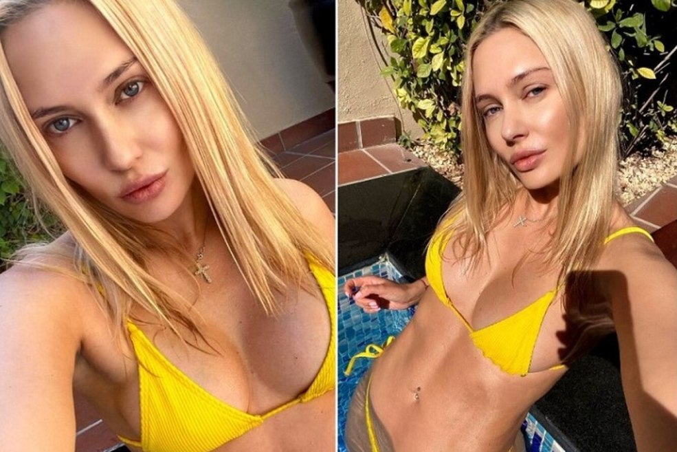 Natalia Rudova dans un avion