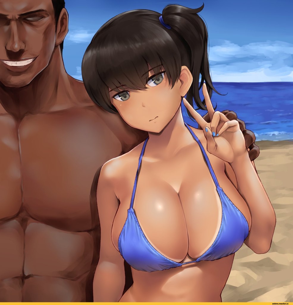 Sports Girls Anime Beach