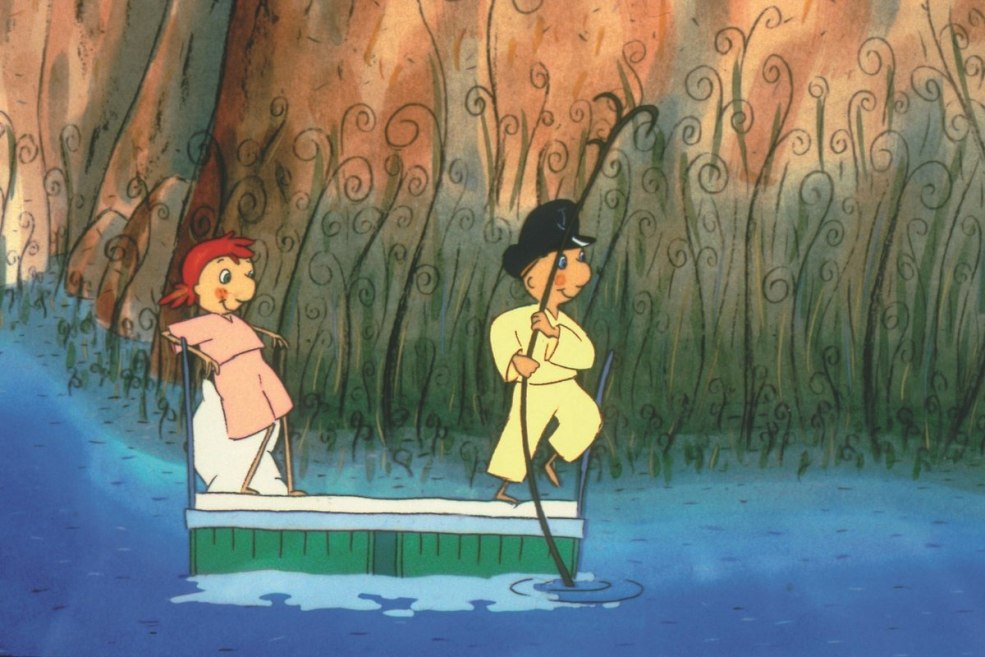 Bisous passionnés sur la table