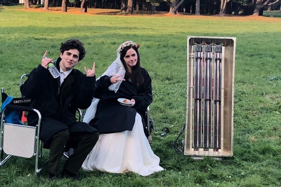 Florence je bois et Timothy Shalame