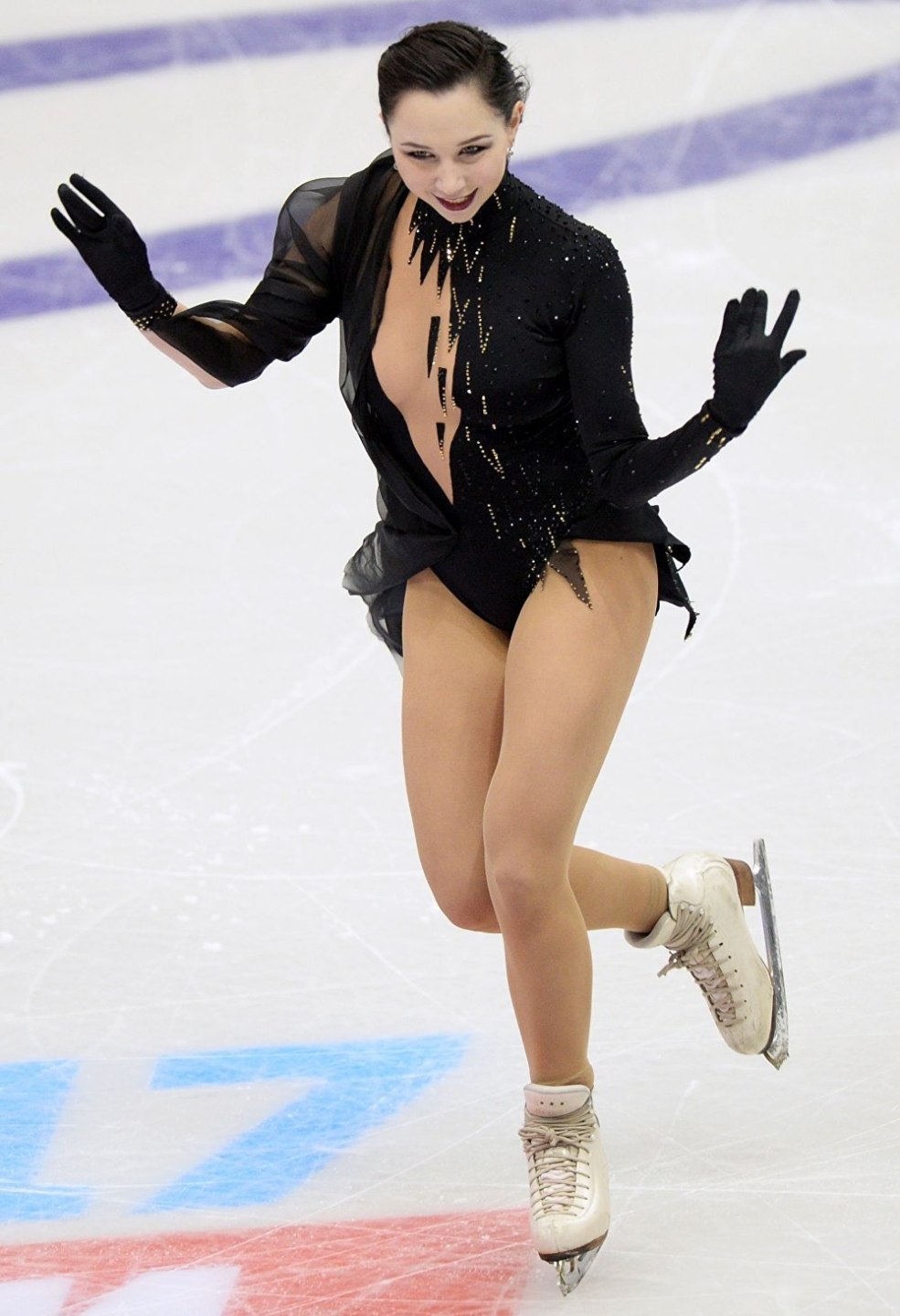 Robe pour le patinage artistique malachite