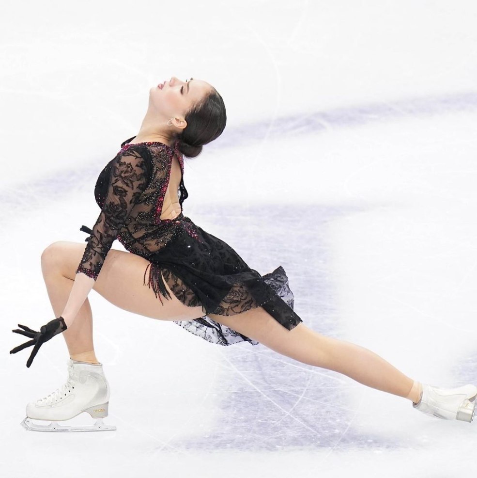 Skater Tuktamysheva Skater Tuktamysheva