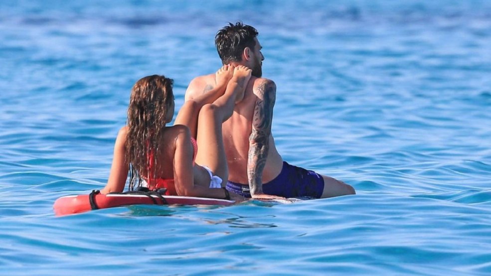 Anthronella et Leo Messi pour le repos