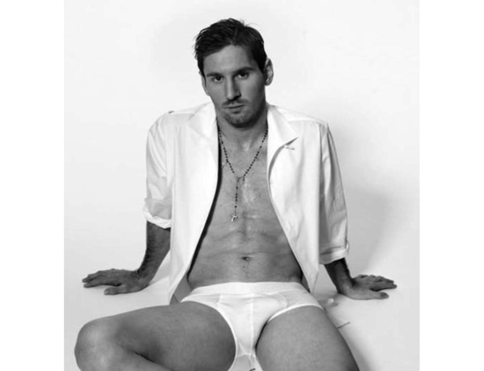 Leo Messi en short