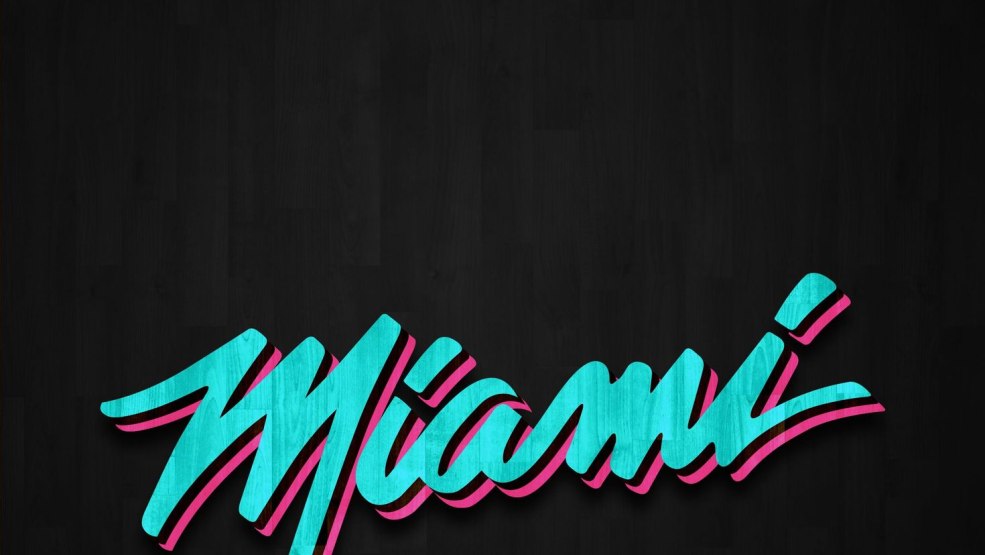 Miami a frappé le logo Weiss City