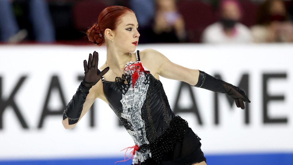 Alexandra Trusova Longueur saut