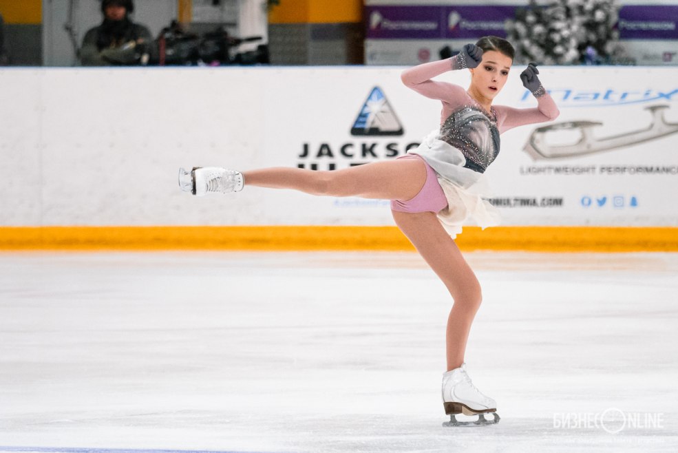 Patineur d'anastasia trusova