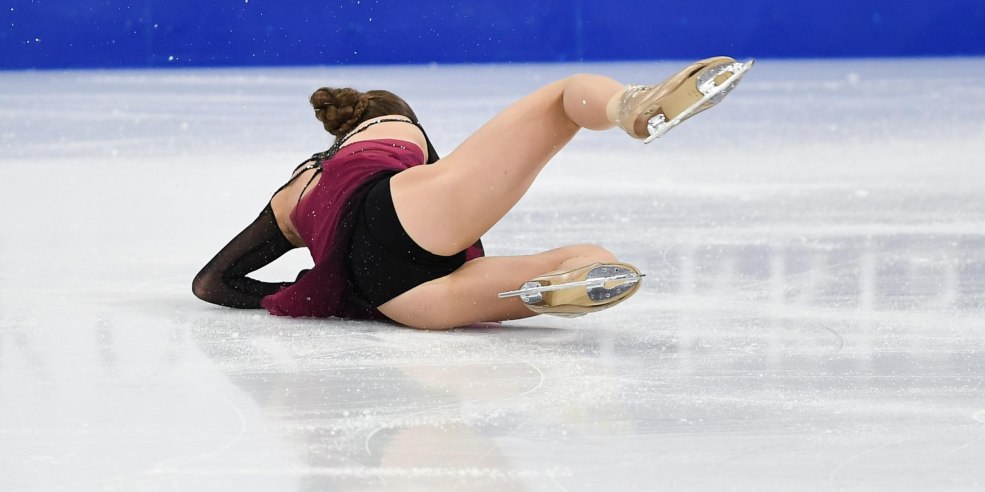 Skaters Alexandra Trusov en Russie