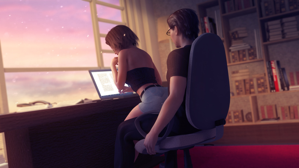 Homme et femme au lit