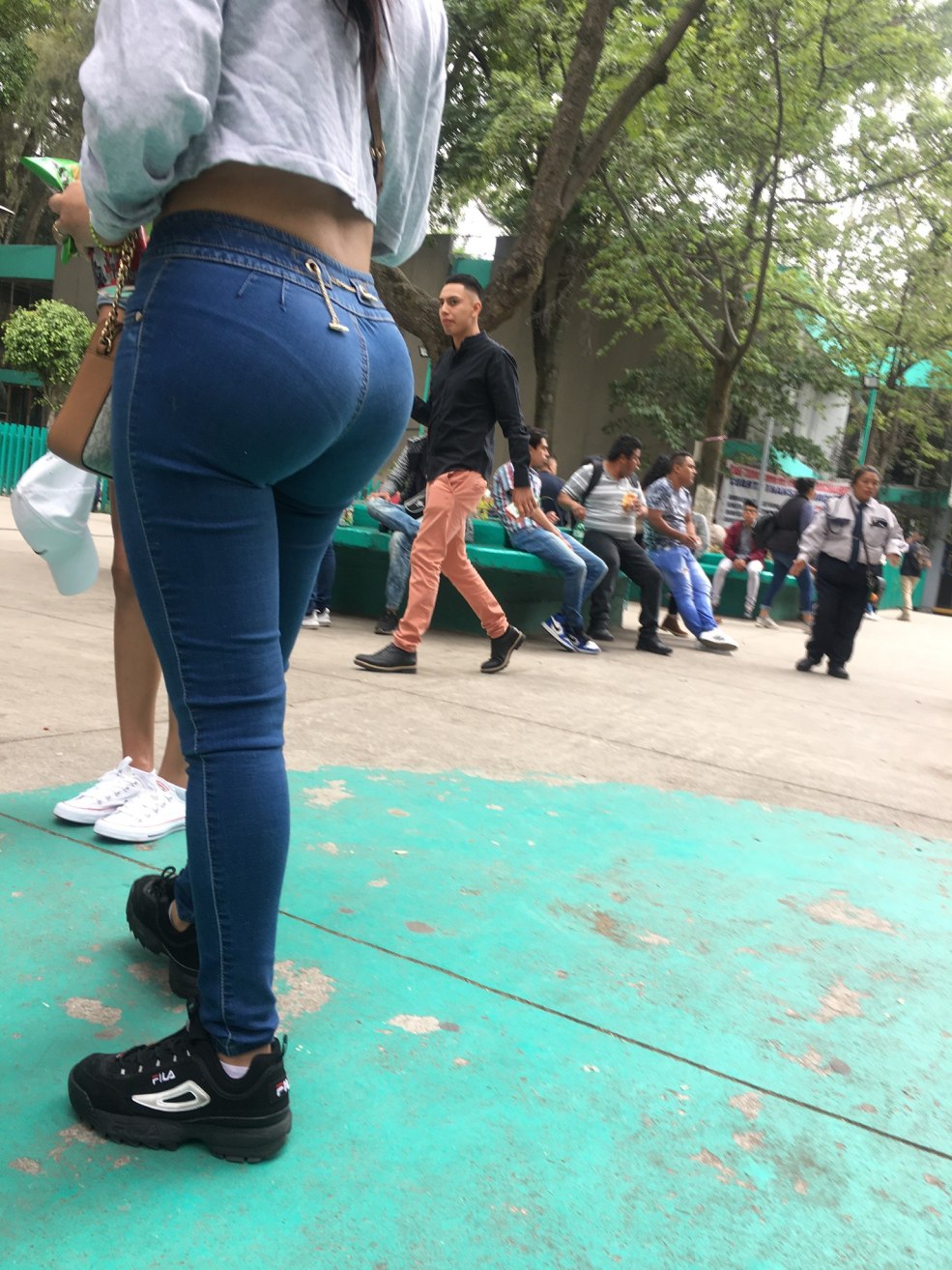 Jeans pop drarisés