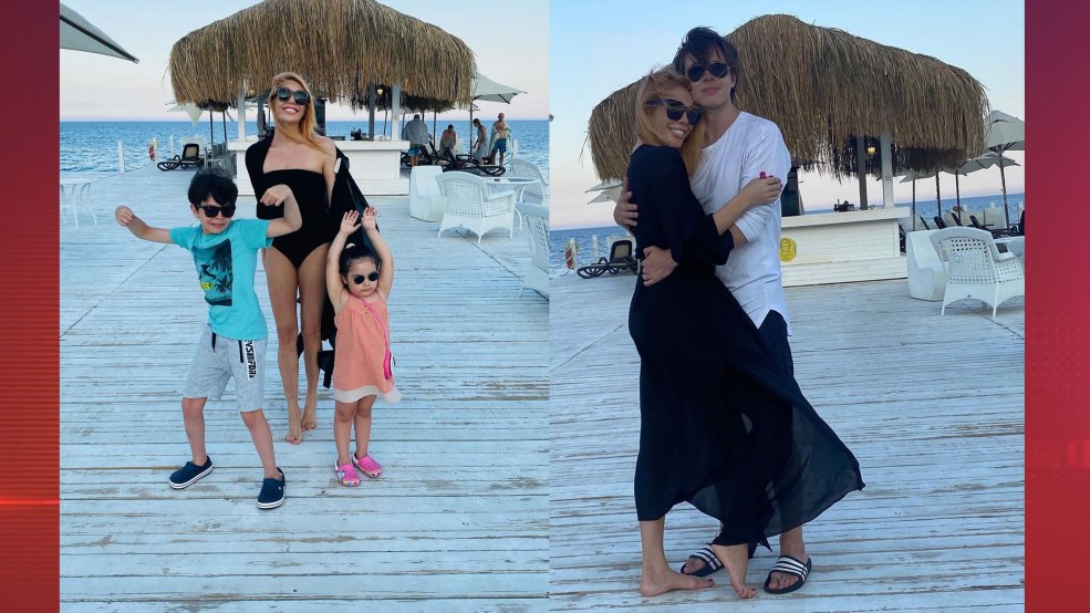 Enfants Anastasia Stotskaya et Philip Kirkorova