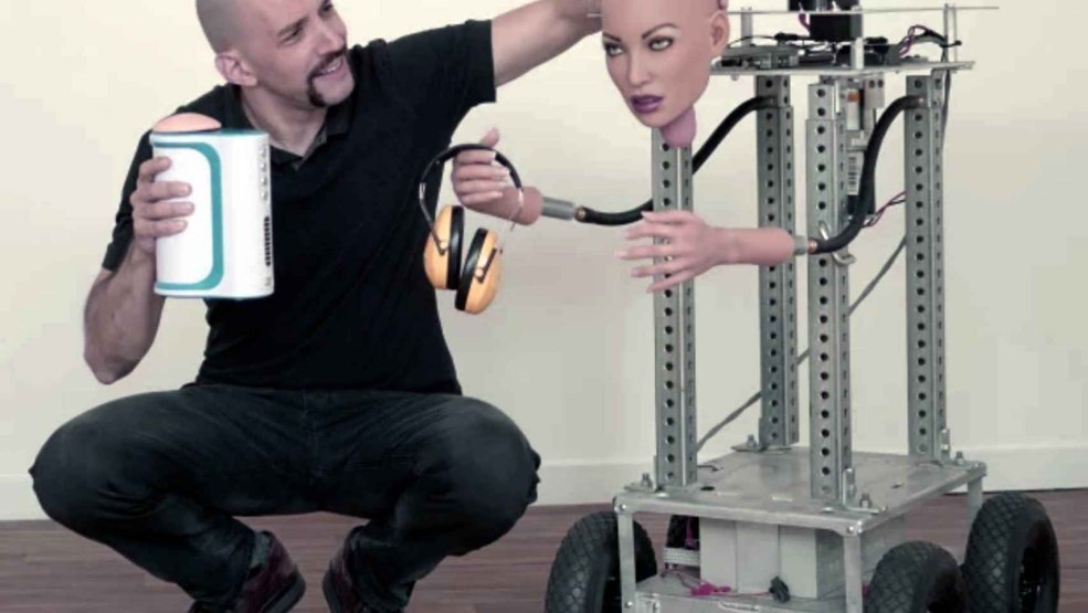 Sucking Robot
