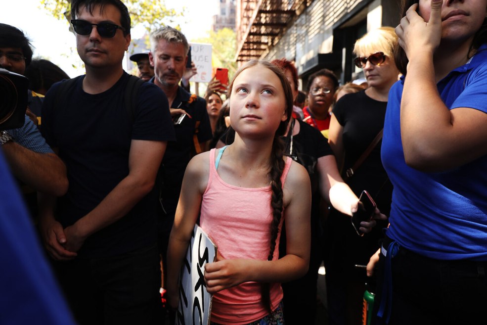 Greta Thunberg Davos
