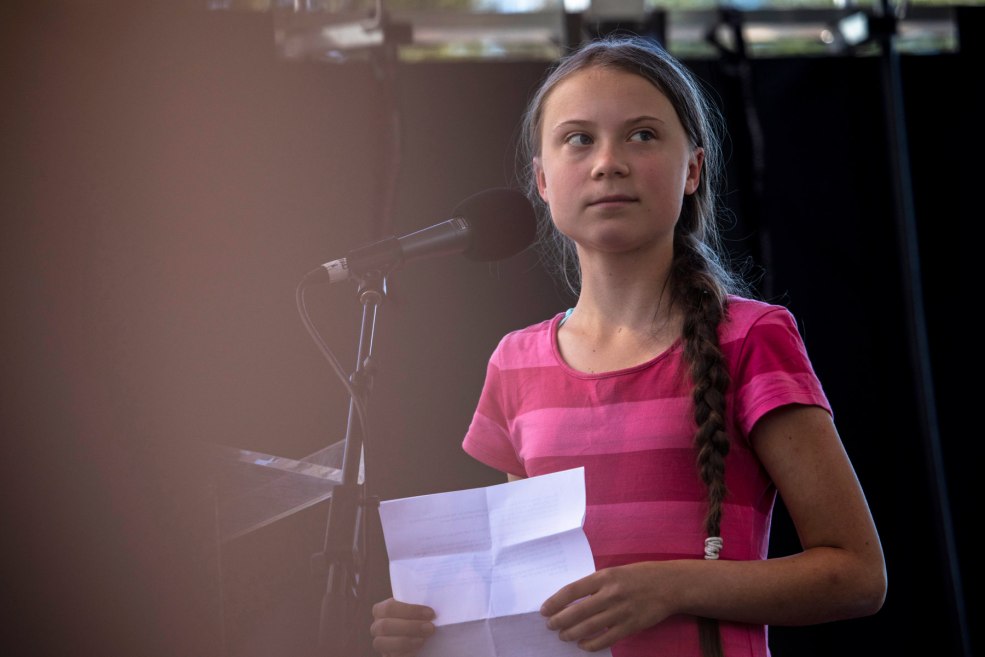 Greta Thunberg Brales