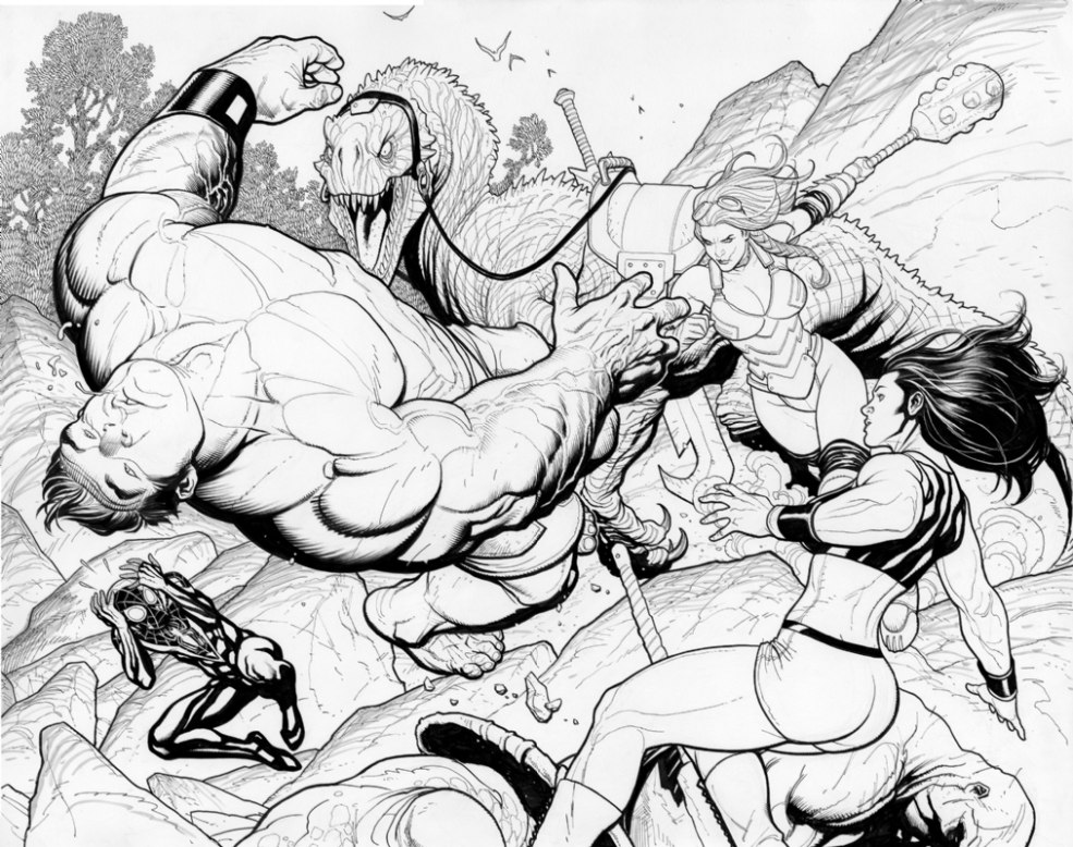 Marvel Lady Hellbender Frank Cho