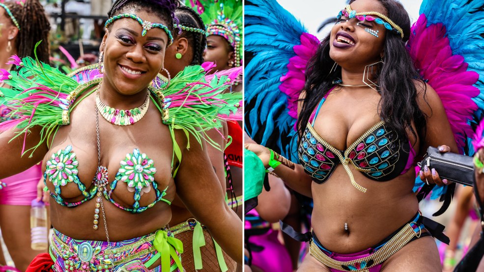 Grands seins du carnaval