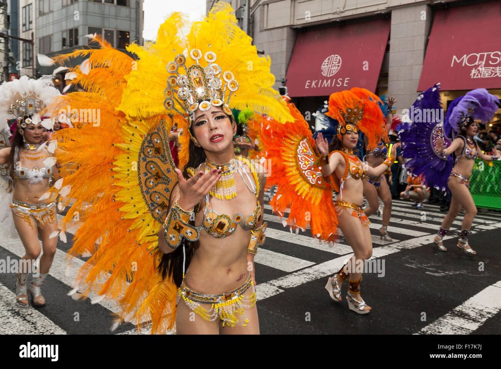 Orgies sur le carnaval au Brésil