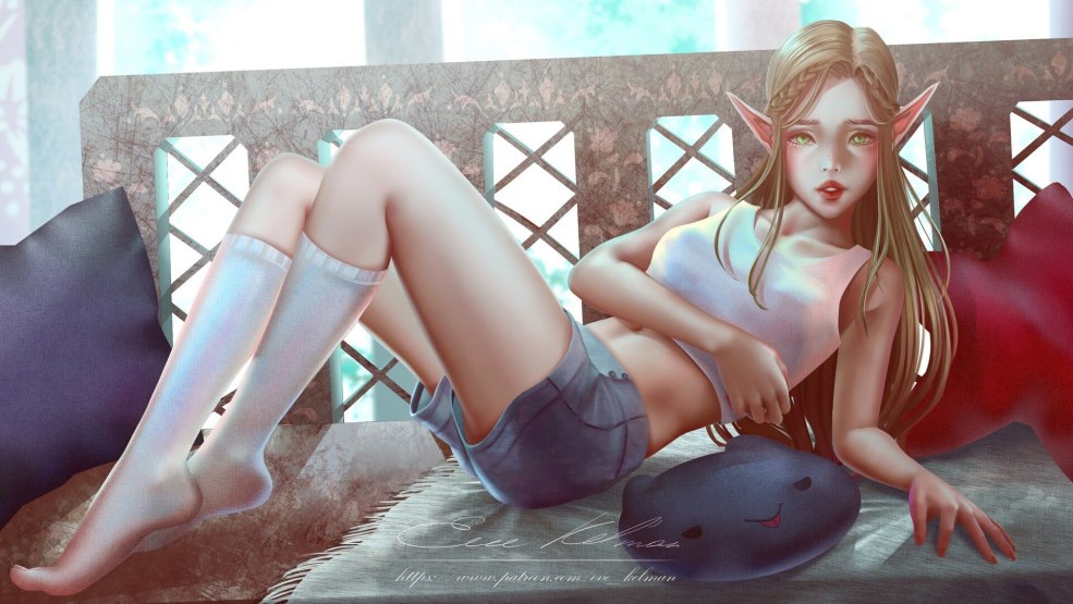 Un bâton et une ortie