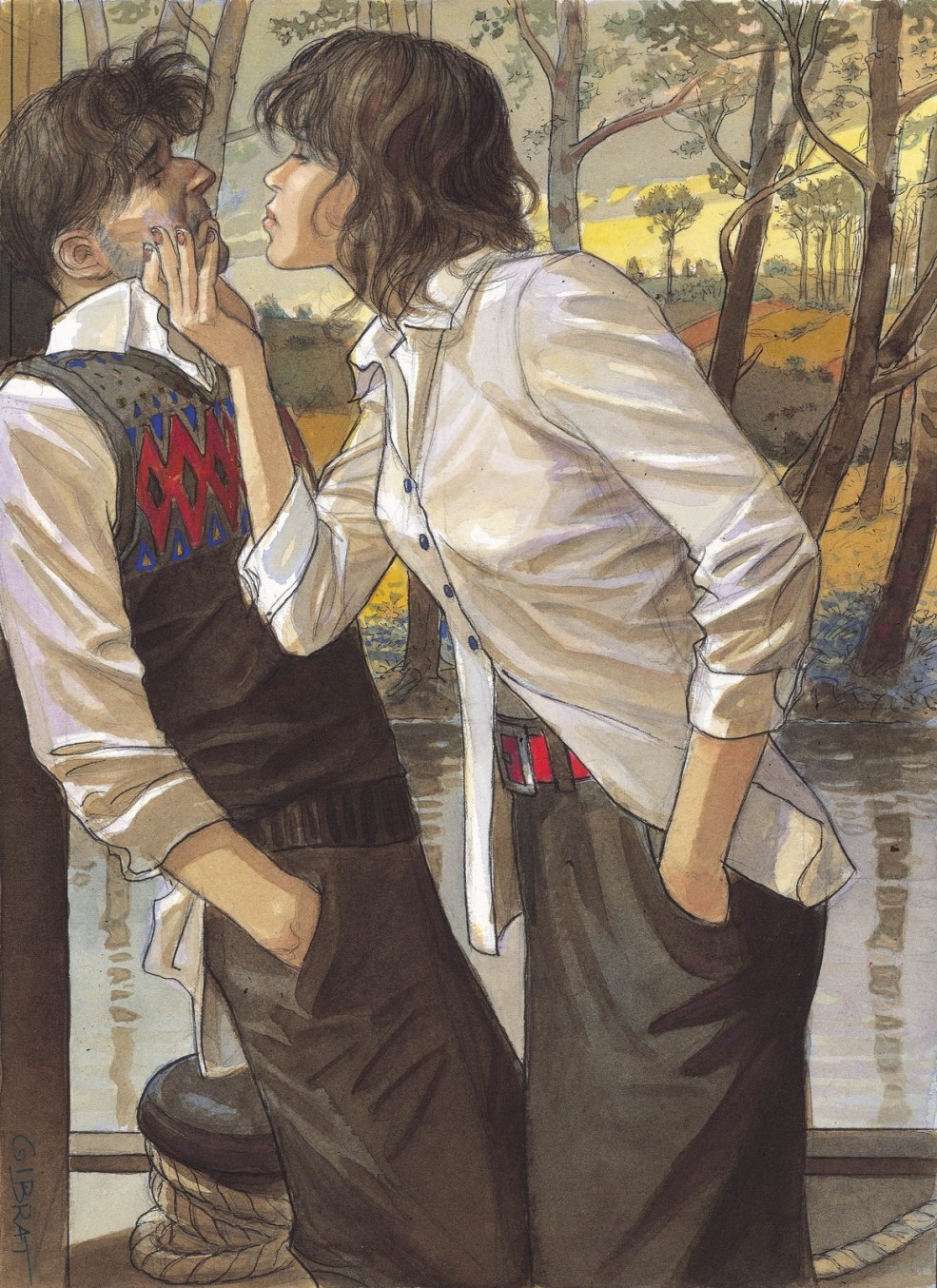 Konstantin somov mascarade 1914