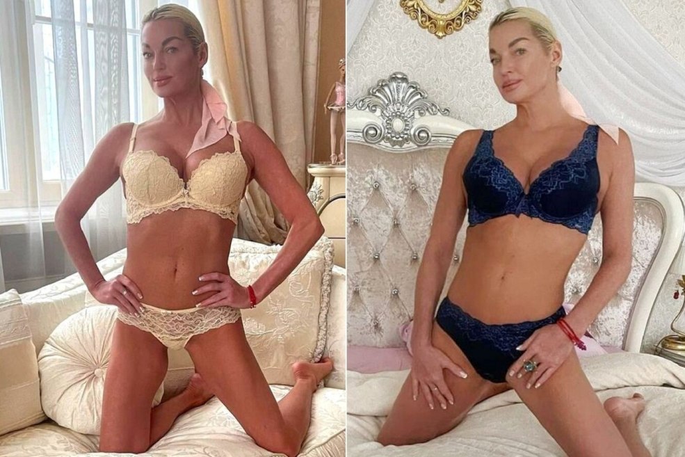 Anastasia Volochkova dans un maillot de bain 2021