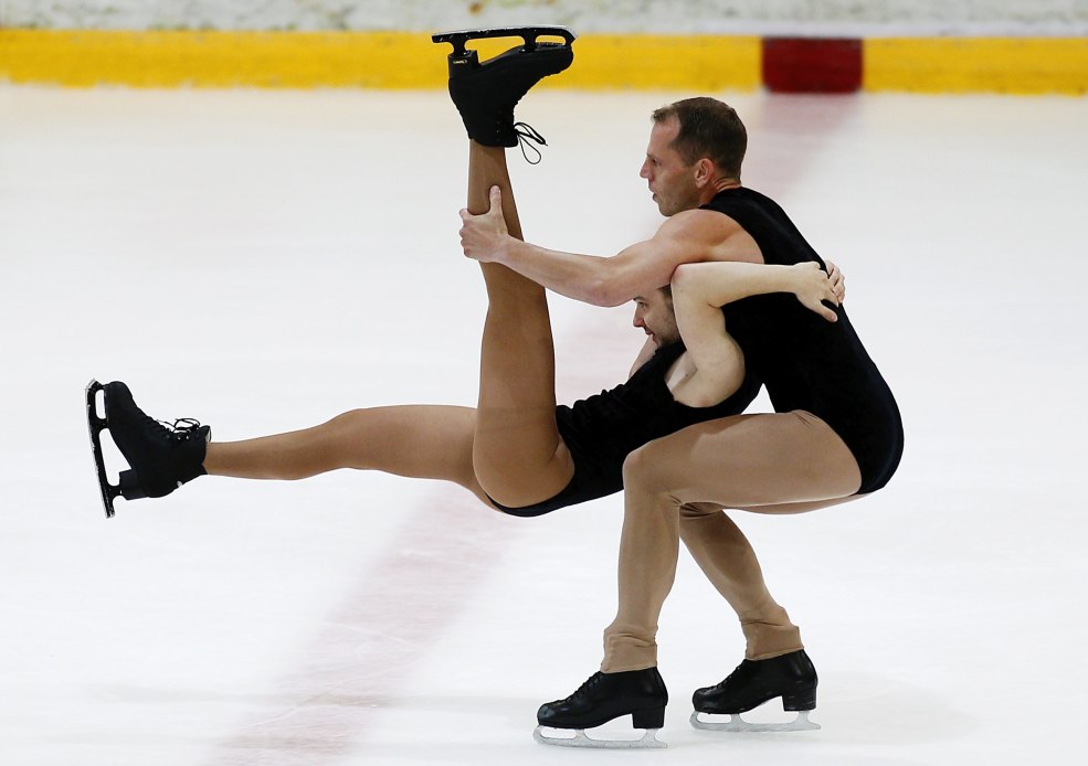 Patineurs homosexuels