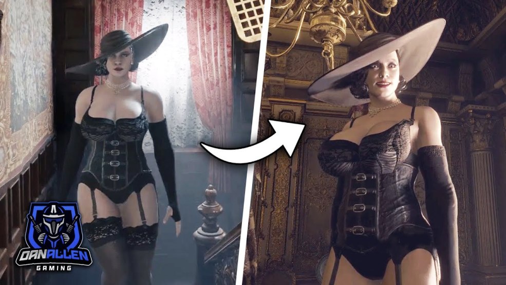 Resident Evil Village Lady Dimitresu Mod