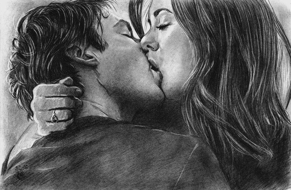 Dessin de baiser