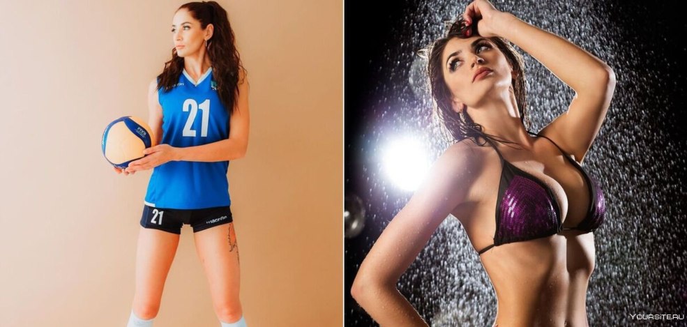 Joueur de volleyball Christina Karapet