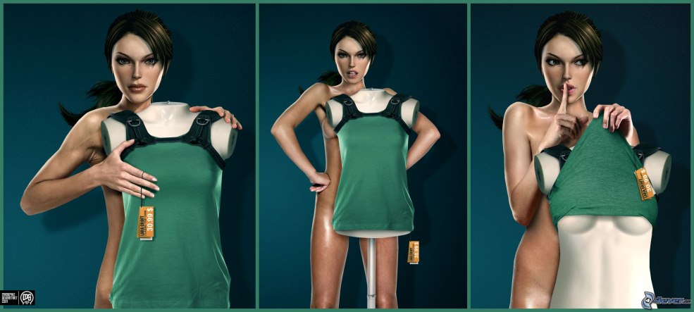 Regina Sparks Lara Croft nue