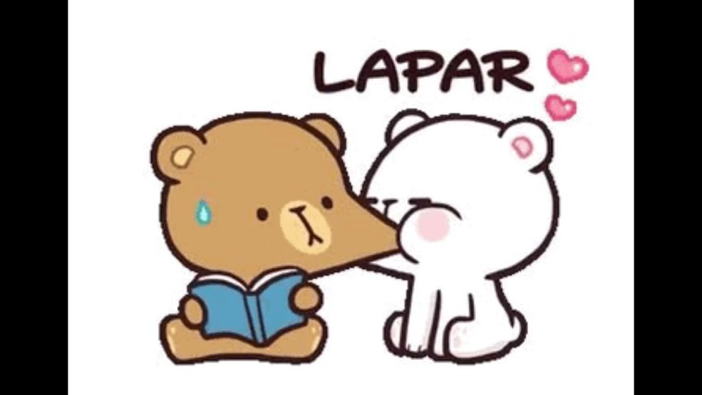 GIF Mishka est blanc et marron