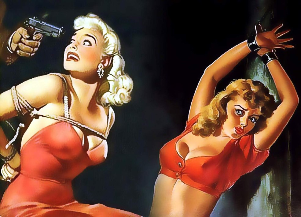 Demoiselle en détresse dans l'ouest