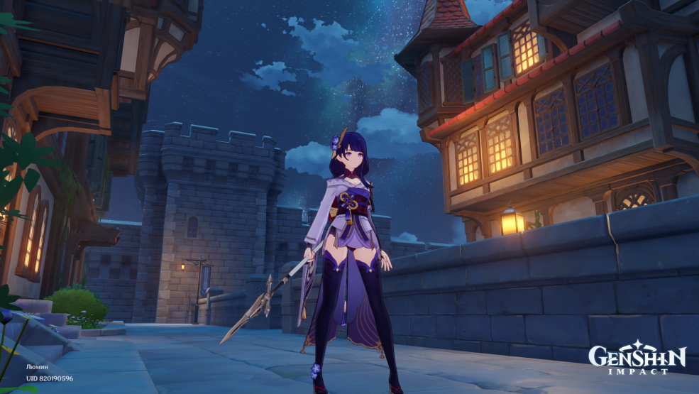 Gameplay Raiden Genshin Impakt