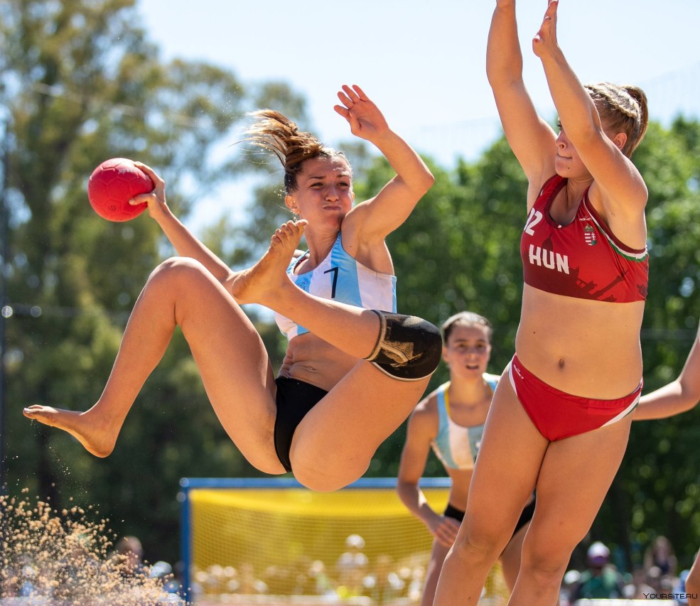 Le plaisir des femmes dans le handball