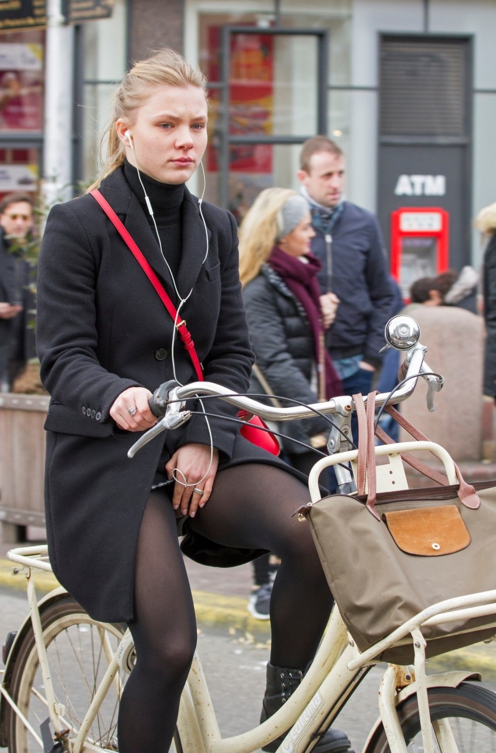 Oups dans les collants