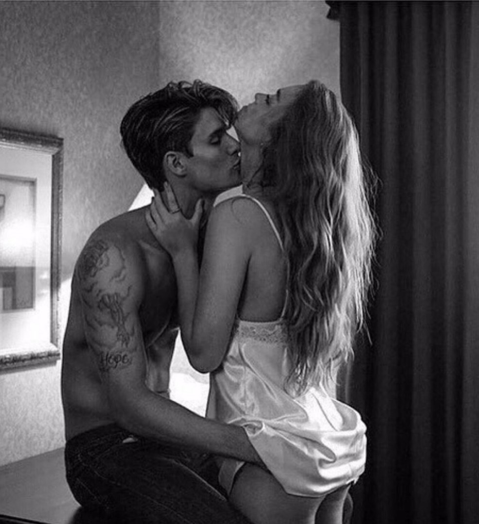 La passion d'un jeune couple